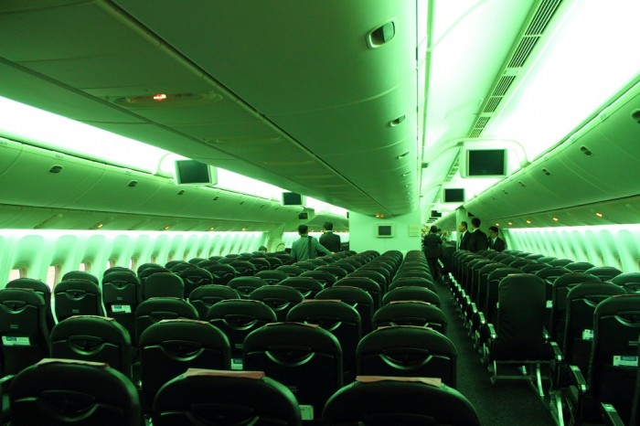 JALスカイネクスト,LED機内照明