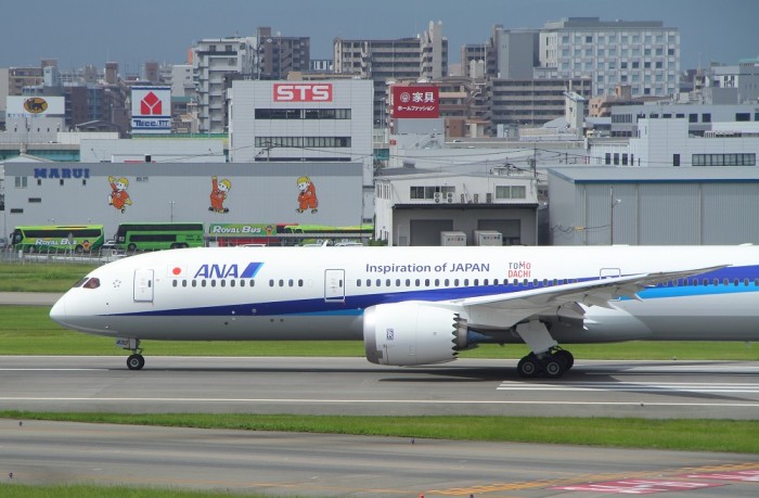 ANA,787-9,福岡空港