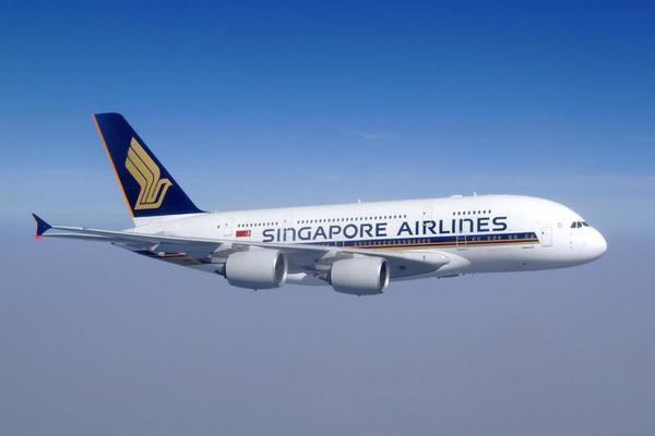 シンガポール航空（エアバスA380型機）