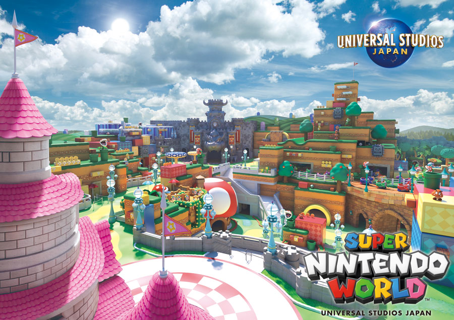Usj 任天堂のテーマパーク Super Nintendo World のビジュアルと新情報公開 Traicy トライシー