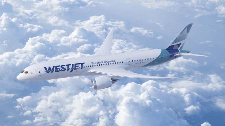 WestJet Airlines (Boeing 787-9 aircraft)