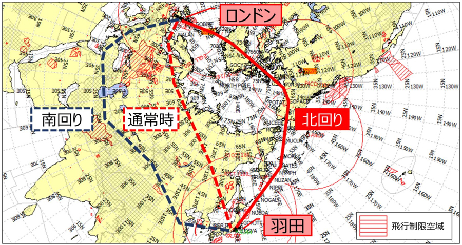 非売品　貴重！JAL 日本航空　昭和　航空図　航空路図　ルートマップ