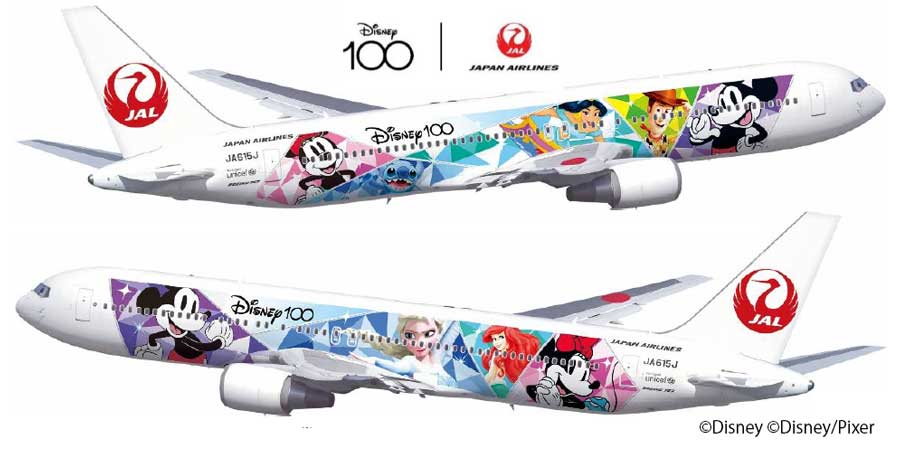 JAL、「JAL DREAM EXPRESS Disney100」を国内線で運航開始 12月6日から ...