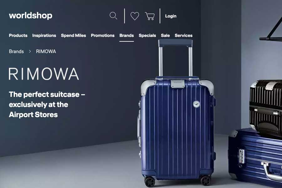 RIMOWA Lufthansa ルフトハンザ航空限定 スーツケースサルサ