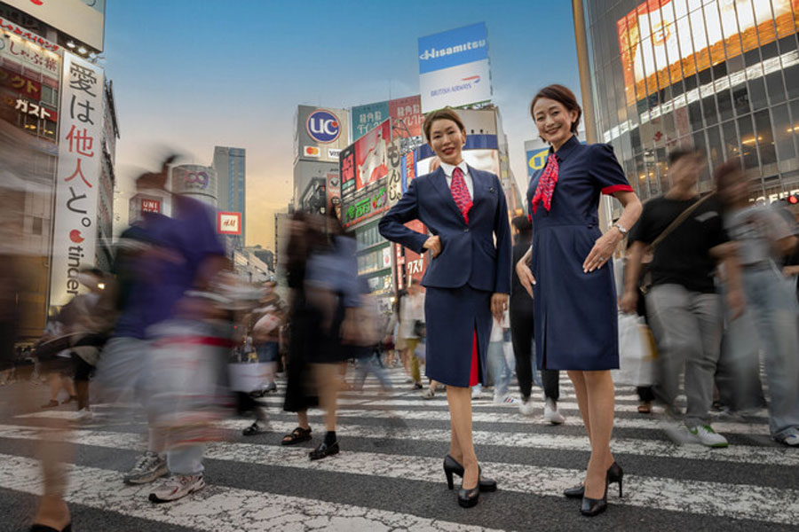 英国航空の客室乗務員