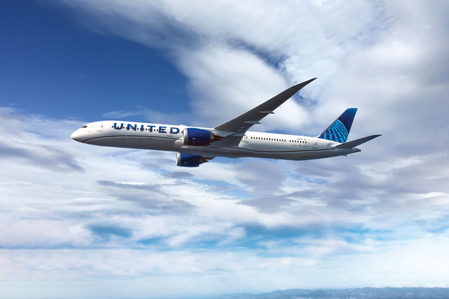 United Airlines (Boeing 787-9)