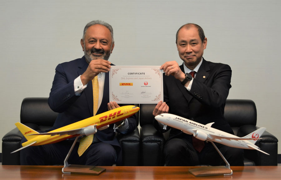 JAL and DHL Enter into Long-Term Contract Utilizing JAL’s 767 Cargo Aircraft