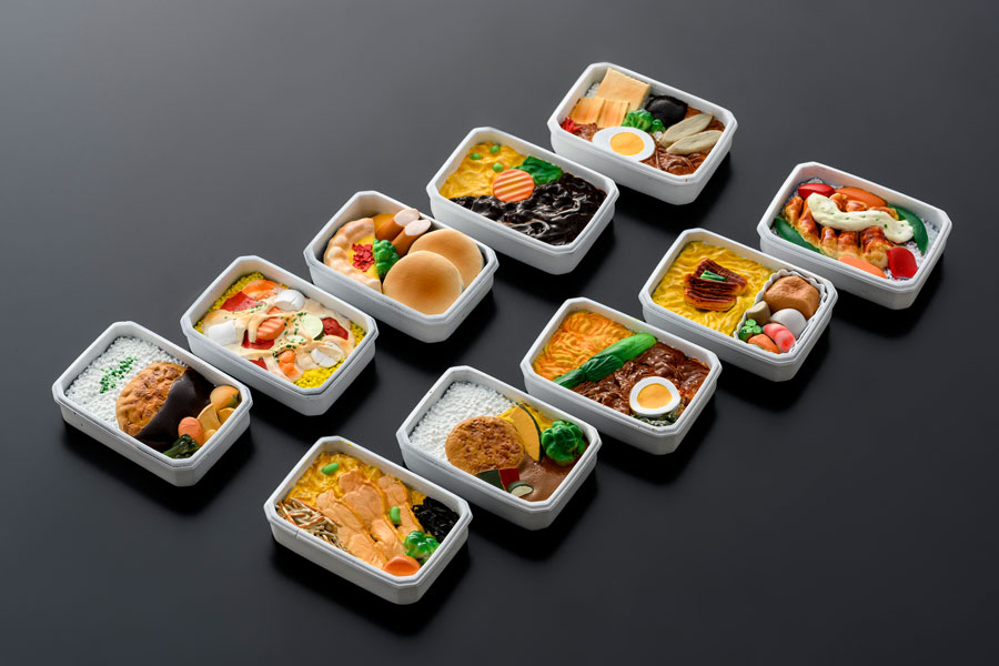 ANA Economy Class In-Flight Meals Turned into Capsule Toys, 10 Varieties Released