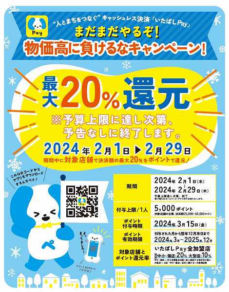 Itabashi Ward, Tokyo, Launches Up to 20% Rebate Campaign with Digital Local Currency ‘Itabashi Pay’ Starting February 1