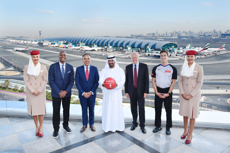 Emirates Airlines Becomes the NBA’s Global Airline Partner