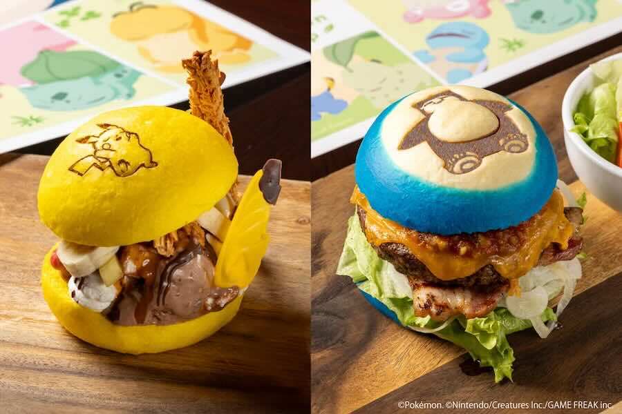 グランド ハイアット 東京　カビゴン バーガーセット＆ピカチュウ デザートバーガーセット