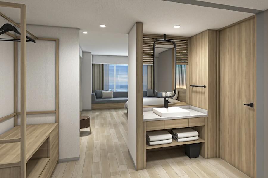 Oarai Hotel on Oarai Coast, East Wing Guest Rooms and Banquet Room to be Renovated and Open in Phases from July 20
