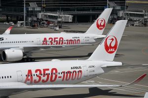 JAL（エアバスA350-1000型機）