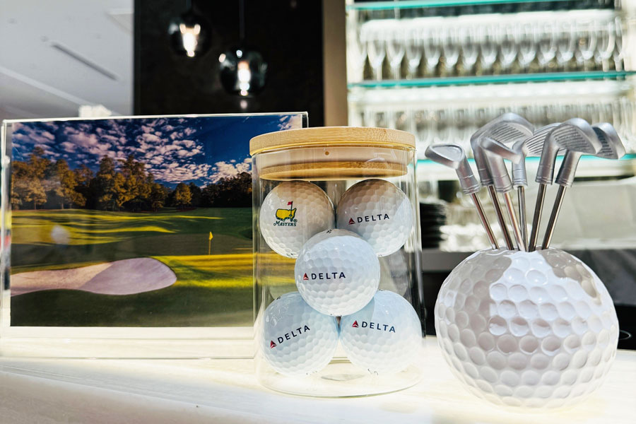 Delta Airlines Sponsors the Masters Tournament for the Seventh Consecutive Year, Offering Special Cocktails at Haneda Lounge