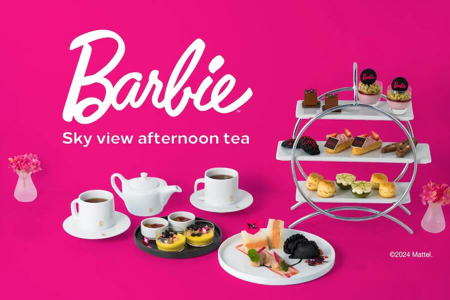 Hilton Fukuoka Sea Hawk Offers Barbie-themed Afternoon Tea from June 1 to September 1