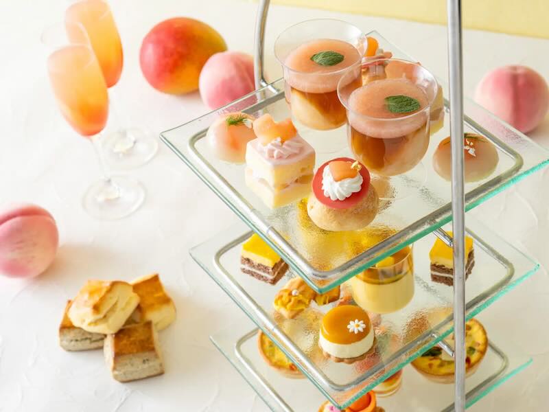 Yokohama Grand InterContinental Hotel Offers ‘Peach and Mango Afternoon Tea’ from July 16 to September 16