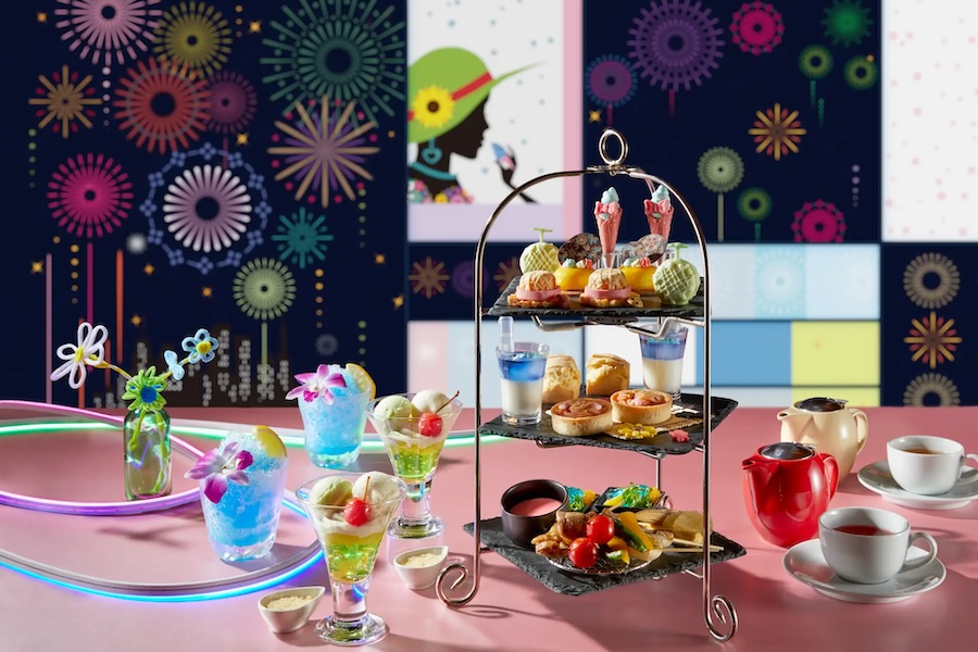 Shinjuku Prince Hotel Offers ‘Exciting Summer☆Retro Pop Afternoon Tea’ From July 1 to August 31