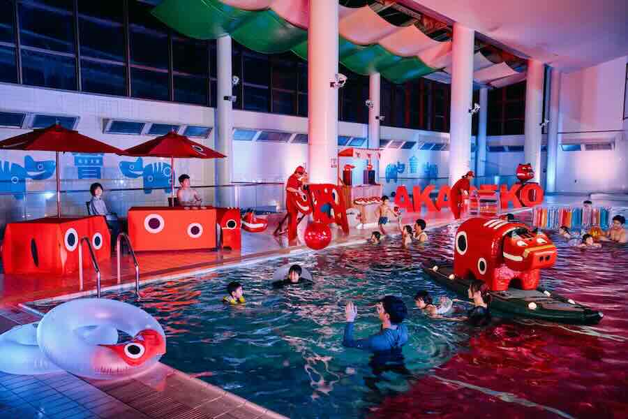 Hoshino Resort Bandai Onsen Hotel To Host ‘Akabeko Night Pool’ Event from July 27 to August 31