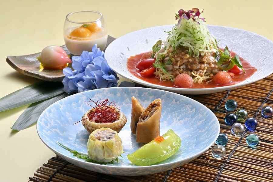 Hotel Nikko Fukuoka Offers Summer Dim Sum Lunch Course: ‘Summer Color Cold Noodles Dim Sum’