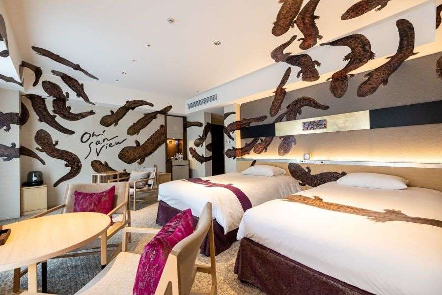 Cross Hotel Kyoto Brings Back Giant Salamander-themed Rooms for a Limited Time