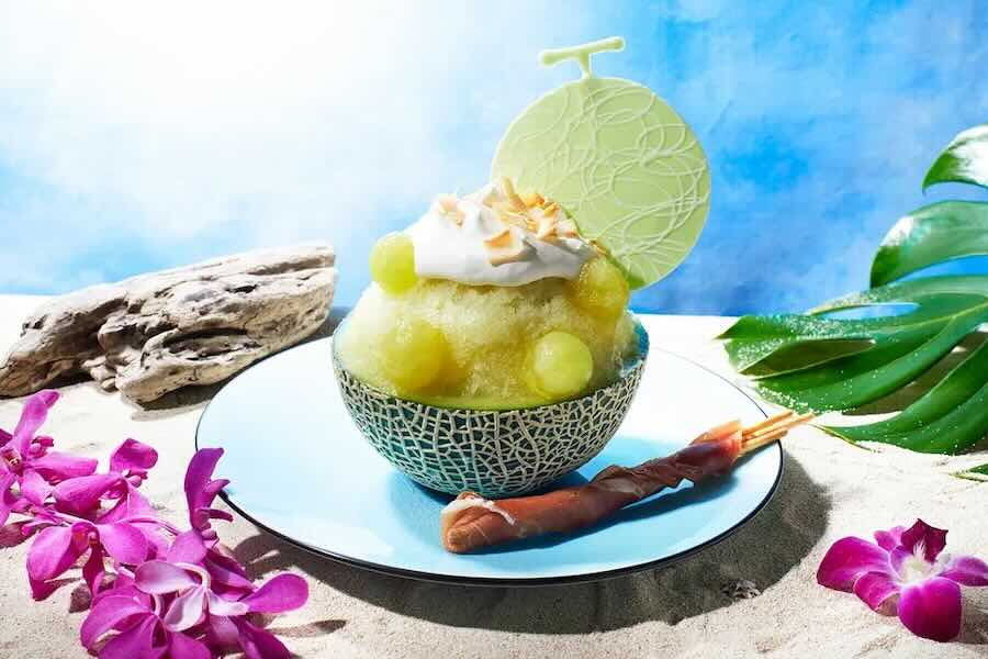Shangri-La Tokyo Offers Melon Shaved Ice and Cold Ramen for a Limited Time This Summer