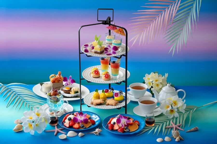 ANA Crowne Plaza Hotel Grand Court Nagoya Offers ‘Intercontinental Airline – Hawaii Route’ Afternoon Tea Set