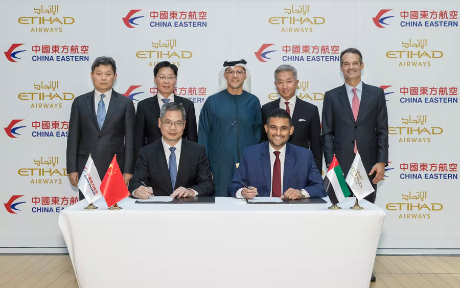 Etihad Airways and China Eastern Airlines Agree on Joint Venture
