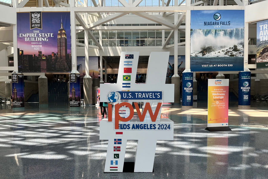 The IPW Travel Trade Show in Los Angeles Gathers 5,700 Participants from Around 70 Countries