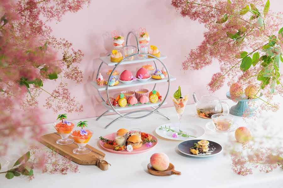 ANA Crowne Plaza Hotel Kanazawa Offers ‘Afternoon Tea Set – Peach and Tropical Island -‘