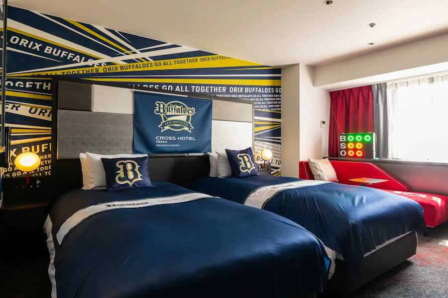 Cross Hotel Osaka Collaborates with Orix Buffaloes for Exclusive Room