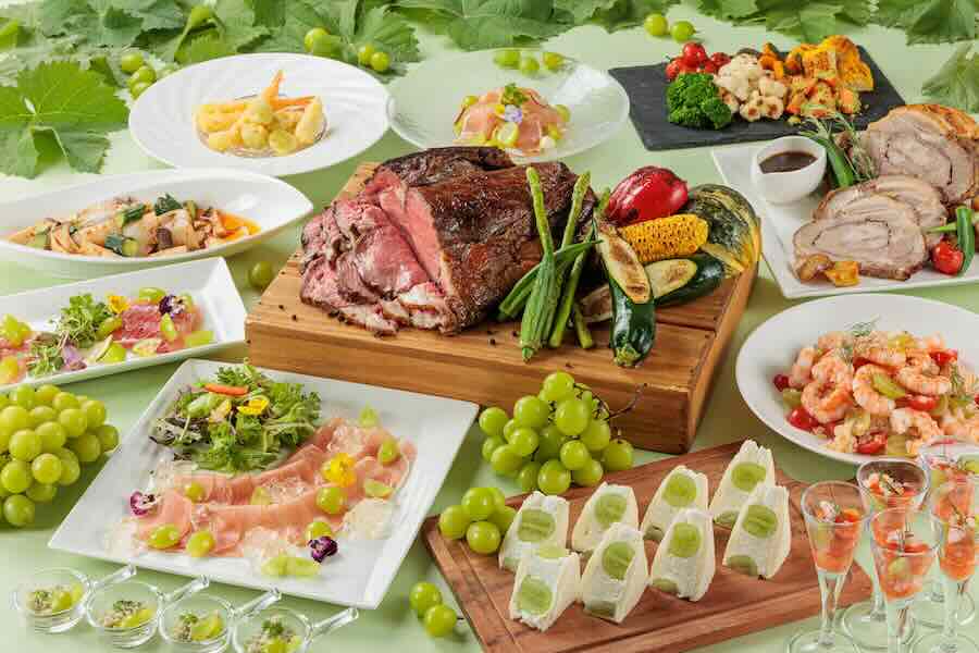 The Park Front Hotel at Universal Studios Japan Hosts ‘Shine Muscat Buffet’