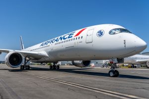 エールフランス航空（エアバスA350-900型機）