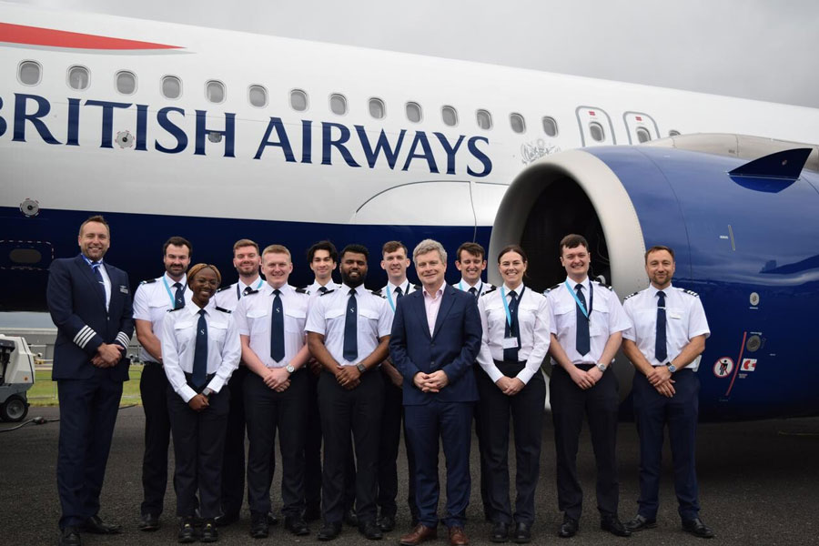 British Airways Donates £21 Million to Fund for Aspiring Pilots, Doubling Admissions for Speedbird Pilot Academy