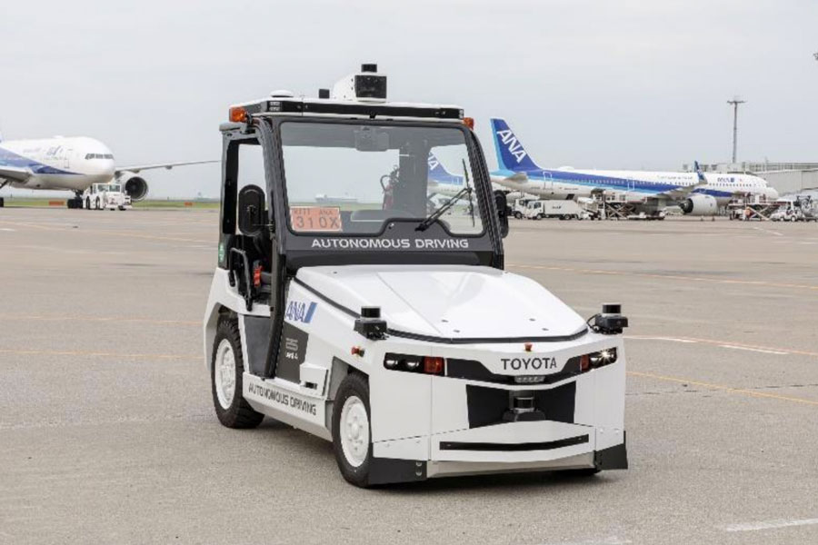 ANA and Toyota Industries Implement Japan’s First Trials of Fully Unmanned Cargo Handling
