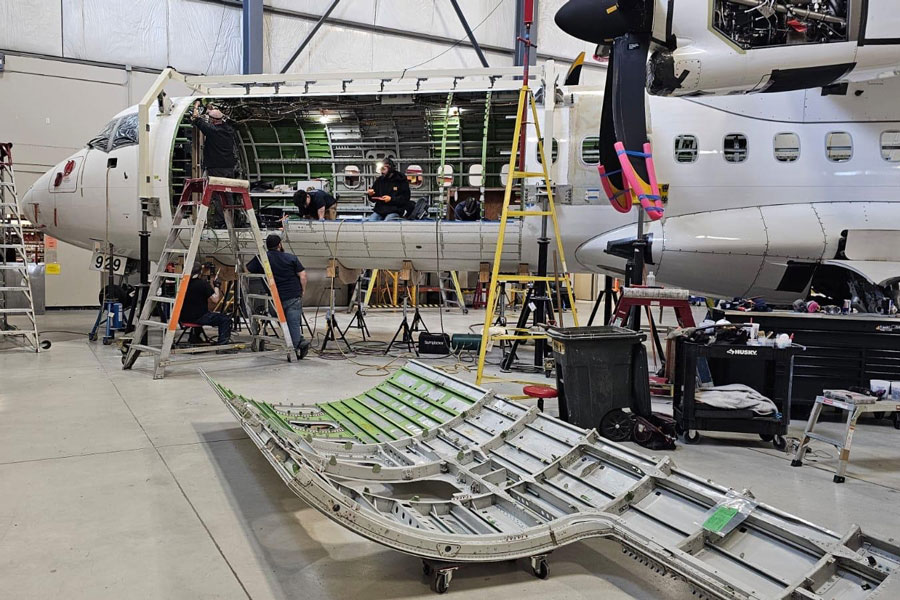 ACIA Aero Leasing Begins Conversion of ATR72-600 Aircraft with Large Cargo Door Installation Starting August