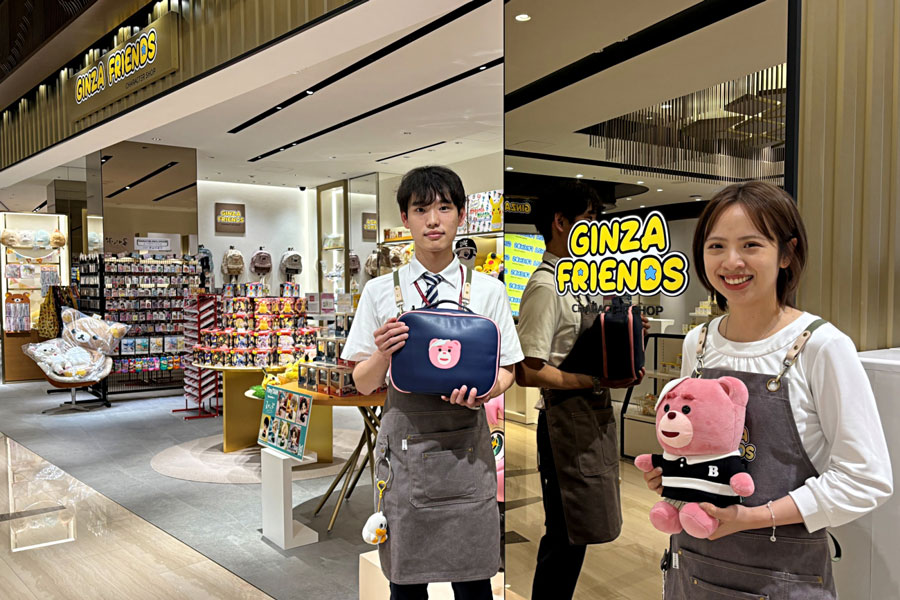 Lotte Duty Free Ginza Undergoes Renewal: Opening of ‘GINZA FRIENDS’ Featuring Popular Character Merchandise