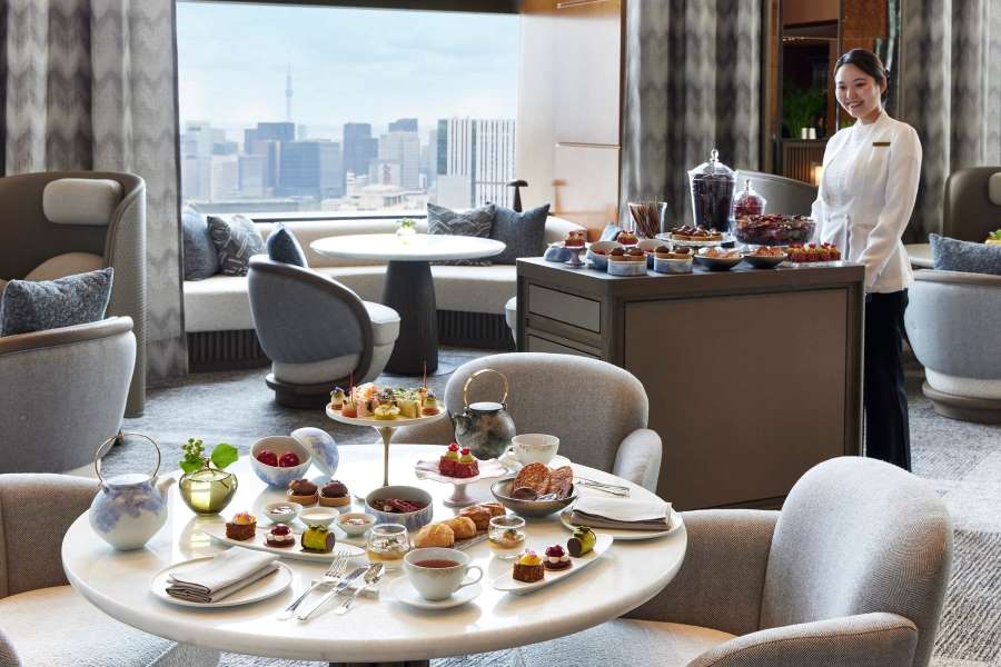 The Ritz-Carlton Tokyo Completes Renovation of The Lobby Lounge, Revamps Services Including Afternoon Tea