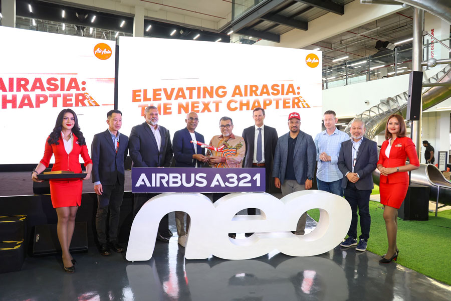 AirAsia Group Takes Delivery of Four Airbus A321neo Aircraft to Meet Growing Demand