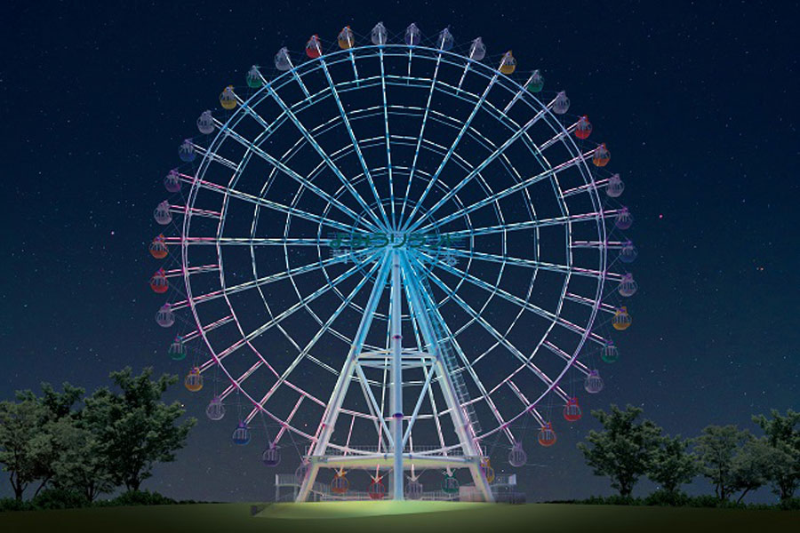 Yomiuri Land to Open New Ferris Wheel ‘Sky-Go-LAND’ on October 24