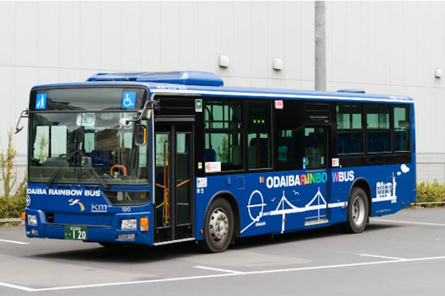 KM Mobility Services Introduces Contactless Payments on the Odaiba Rainbow Bus Starting November 1