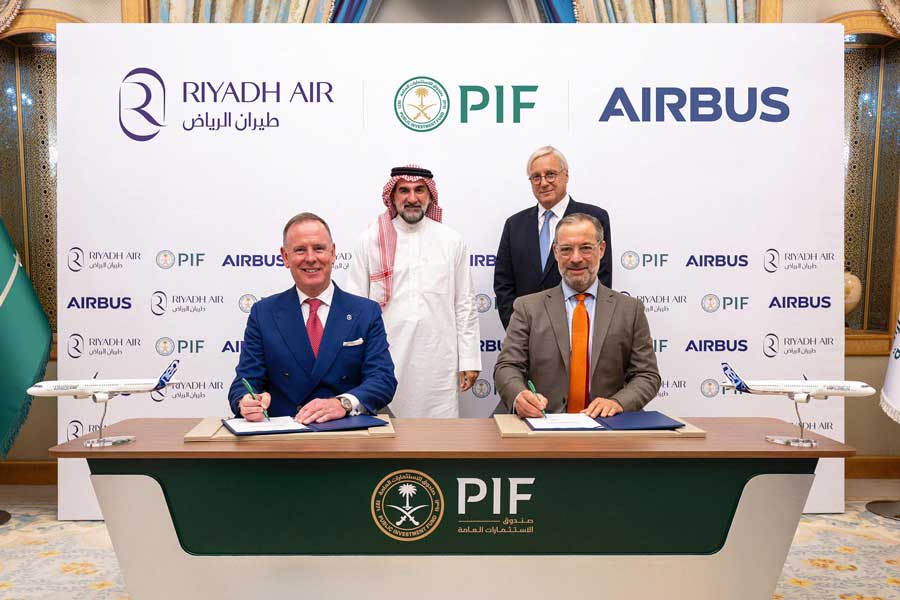 Riyadh Air Confirms Order of 60 Airbus A321neo Family Aircraft