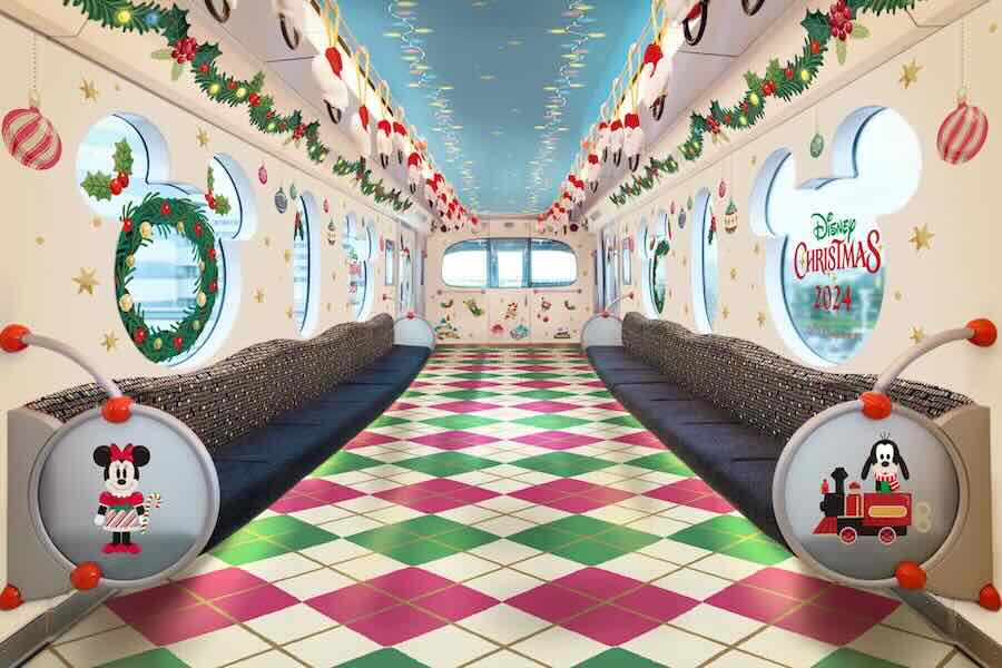 Disney Resort Line Operates ‘Disney Christmas Liner’ from November 15 to December 25