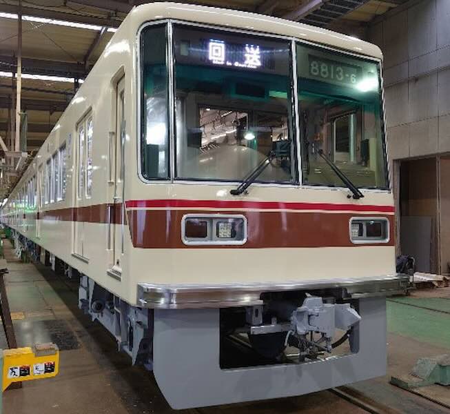 Shin-Keisei Electric Railway Begins Operation of the 8800 Series Train with Original Reproduction Livery