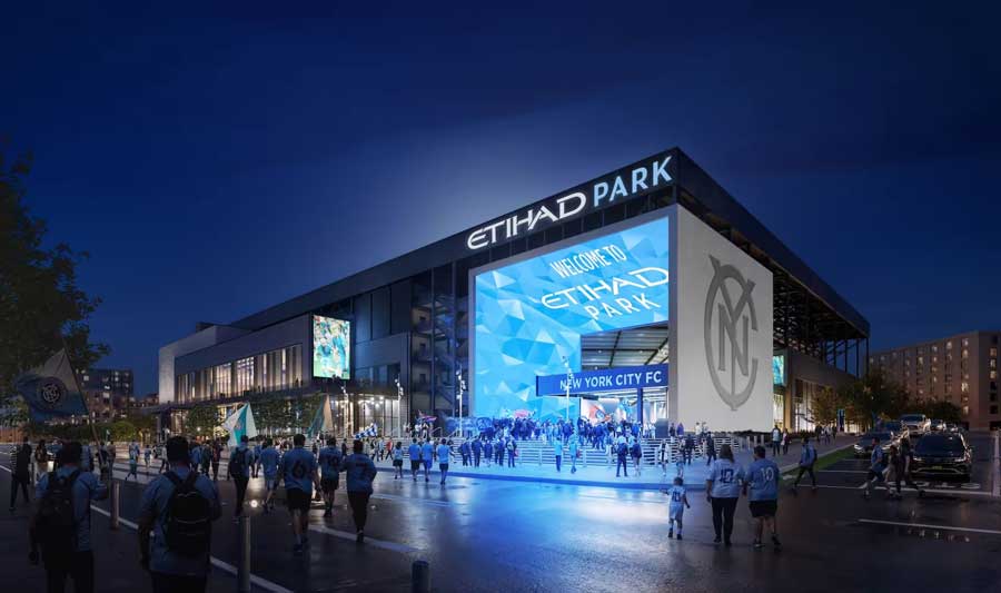 Etihad Airways Acquires Naming Rights for New York’s New Stadium: ‘Etihad Park’ to Open in 2027