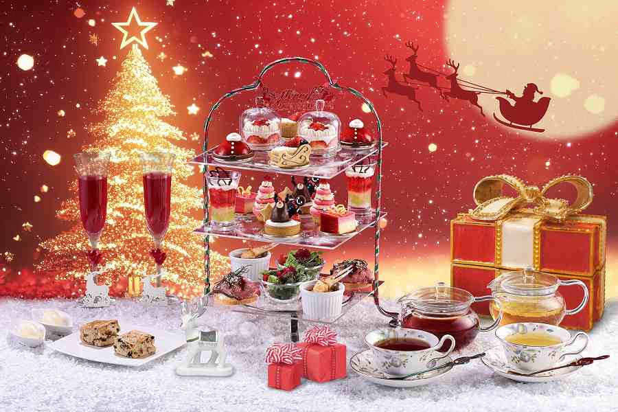 Sheraton Miyako Hotel Osaka Hosts Second Christmas Sweets Fair Featuring Red-Themed Desserts