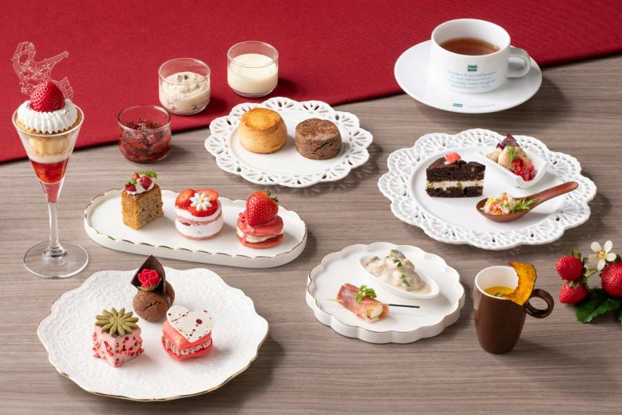 Hilton Tokyo Bay Offers ‘Strawberry×Chocolate Afternoon Tea’ from January 29 to March 17