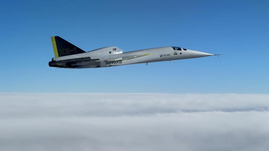 Boom Successfully Conducts First Supersonic Flight with XB-1