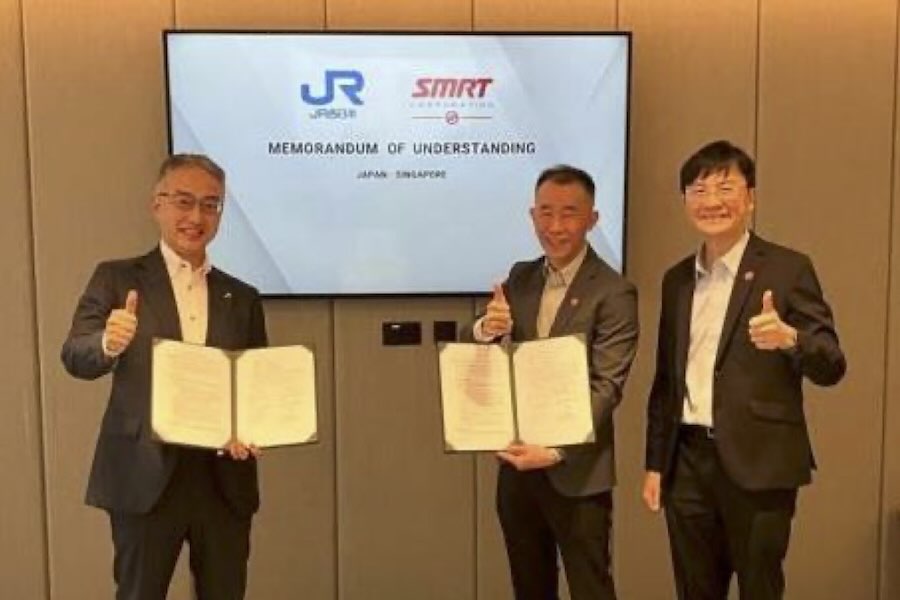 JR West and Singapore’s SMRT to Launch Joint Business Ventures