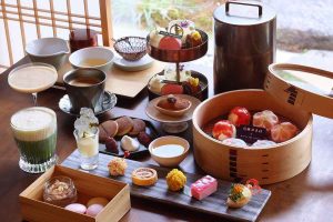 HOTEL THE MITSUI KYOTO、京菓匠 鶴屋吉信、和のアフタヌーンティー