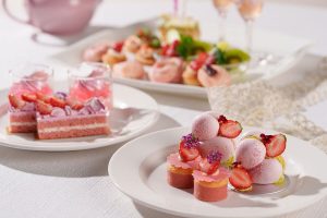 Pink Berry Afternoon Tea、ウェスティンホテル仙台